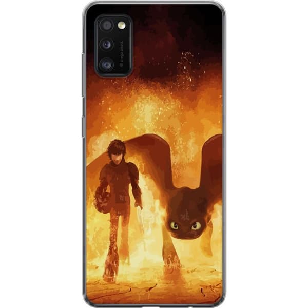 Samsung Galaxy A41 Genomskinligt Skal Draktränaren