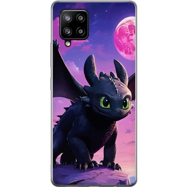 Samsung Galaxy A42 5G Genomskinligt Skal How to Train Your Dragon (Draktränaren)