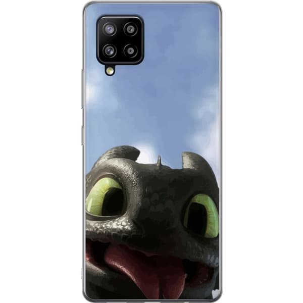 Samsung Galaxy A42 5G Gjennomsiktig deksel Draketreneren