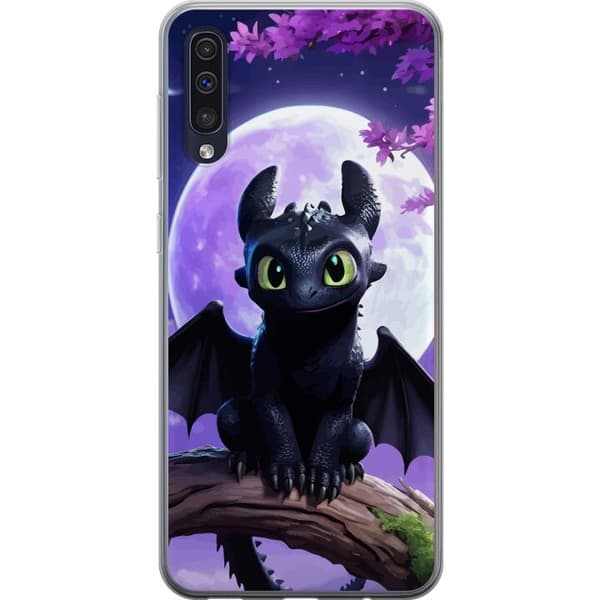 Samsung Galaxy A50 Gjennomsiktig deksel Draketreneren