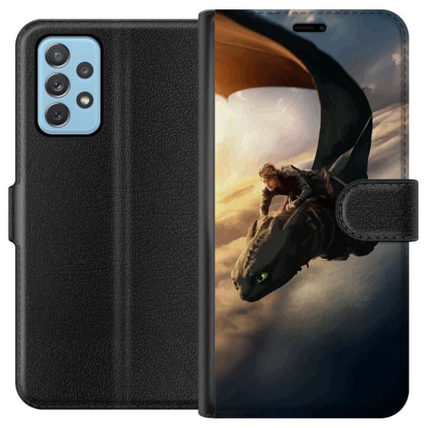 Samsung Galaxy A52 5G Lommeboketui Draketrener