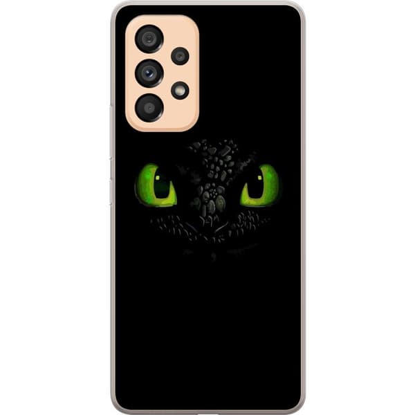 Samsung Galaxy A53 5G Genomskinligt Skal Draktränaren How to Train Your Dragon