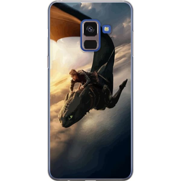 Samsung Galaxy A8 (2018) Gennemsigtig cover Drage Træner