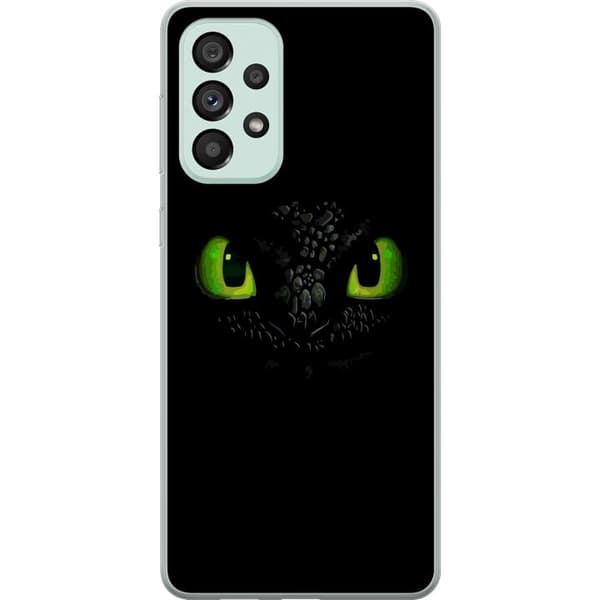 Samsung Galaxy A73 5G Gjennomsiktig deksel Draketreneren