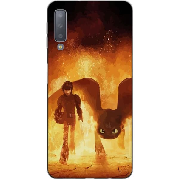 Samsung Galaxy A7 (2018) Gjennomsiktig deksel Draketrener