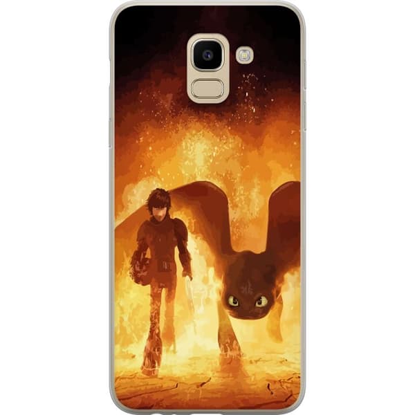 Samsung Galaxy J6 Gennemsigtig cover Drage Træner