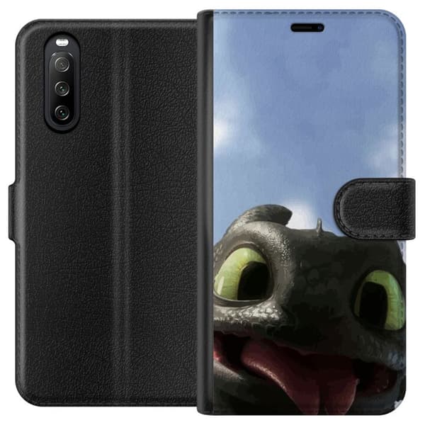 Sony Xperia 10 III Plånboksfodral How to Train Your Dragon (Draktränaren)