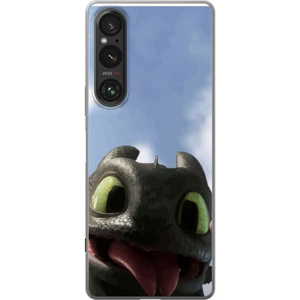 Sony Xperia 1 V Gjennomsiktig deksel Draketreneren