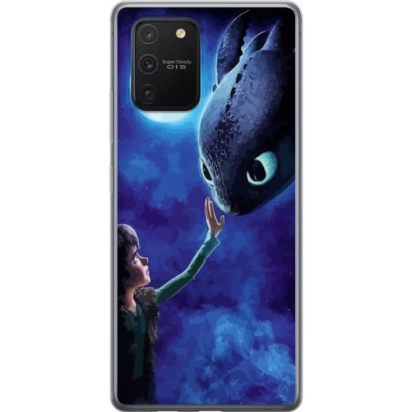Samsung Galaxy S10 Lite Genomskinligt Skal Draktränaren How to Train Your Dragon