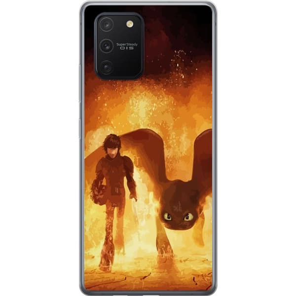 Samsung Galaxy S10 Lite Läpinäkyvä kuori Loikkakouluttaja