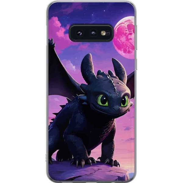 Samsung Galaxy S10e Genomskinligt Skal How to Train Your Dragon (Draktränaren)