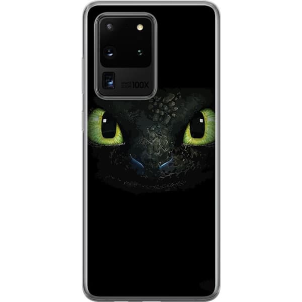 Samsung Galaxy S20 Ultra Genomskinligt Skal How to Train Your Dragon (Draktränaren)