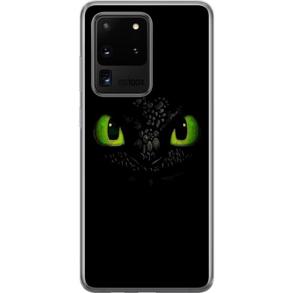 Samsung Galaxy S20 Ultra Gjennomsiktig deksel Draketreneren