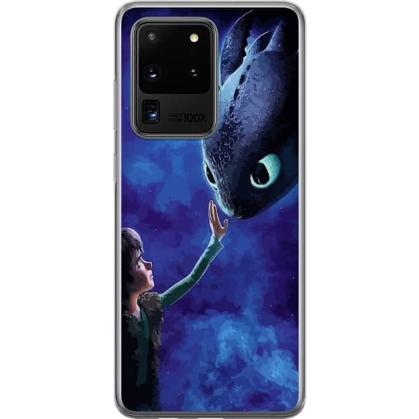 Samsung Galaxy S20 Ultra Gjennomsiktig deksel Draketreneren