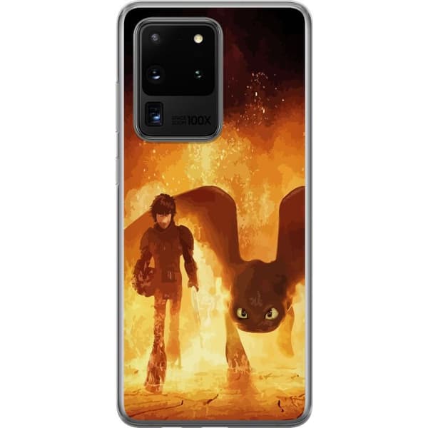 Samsung Galaxy S20 Ultra Gjennomsiktig deksel Draketrener