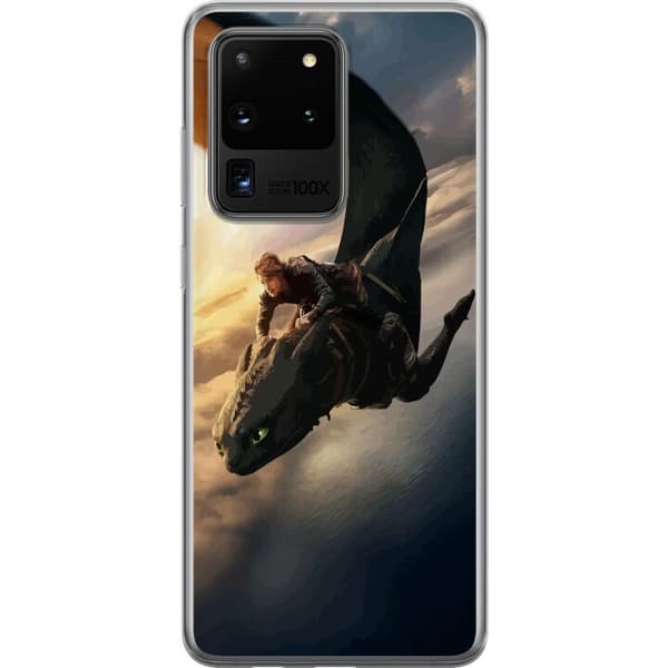Samsung Galaxy S20 Ultra Genomskinligt Skal Draktränaren