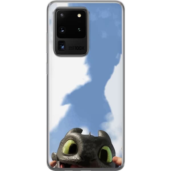 Samsung Galaxy S20 Ultra Gjennomsiktig deksel Draketrener