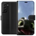 Miniatyrbild 1 av 3: Samsung Galaxy S21+ 5G Plånboksfodral How to Train Your Dragon (Draktränaren)