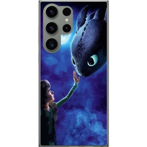 Samsung Galaxy S23 Ultra Gennemsigtig cover Dragetræneren