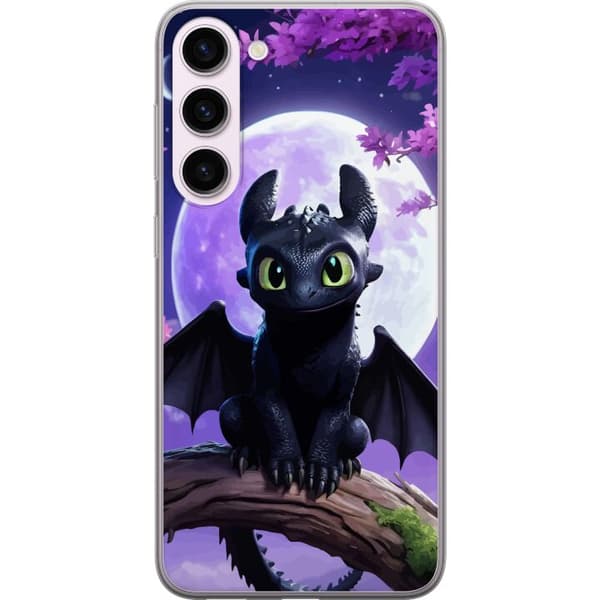 Samsung Galaxy S23+ Genomskinligt Skal Draktränaren How to Train Your Dragon