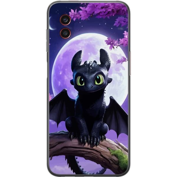 Samsung Galaxy Xcover6 Pro Läpinäkyvä kuori Kuinka kouluttaa lohikäärmeesi