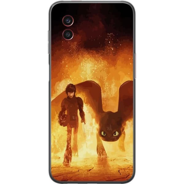 Samsung Galaxy Xcover6 Pro Läpinäkyvä kuori Loikkakouluttaja