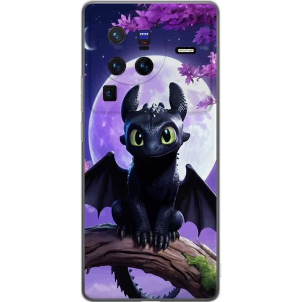 vivo X80 Pro Gennemsigtig cover Dragetræneren