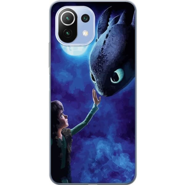 Xiaomi 11 Lite 5G NE Genomskinligt Skal Draktränaren How to Train Your Dragon
