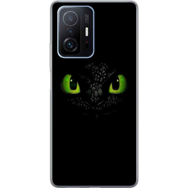 Xiaomi 11T Gennemsigtig cover Dragetræneren