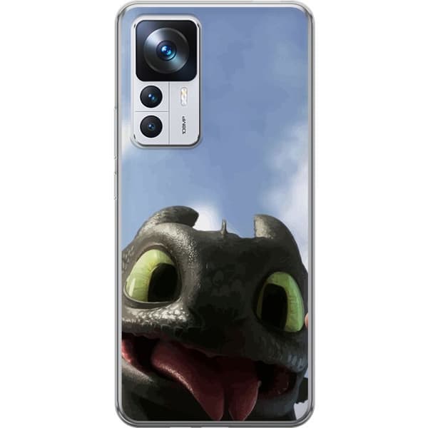 Xiaomi 12T Pro Genomskinligt Skal How to Train Your Dragon (Draktränaren)