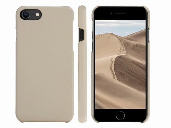 Dbramante 1928 New York 2-i-1 plånboksfodral för iPhone 7/8/SE 2020/SE 2022 beige/sanddyne