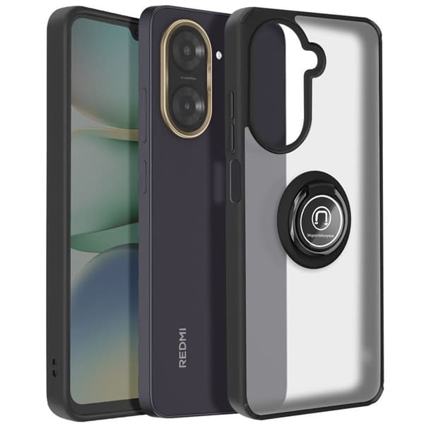 Coque för Xiaomi Redmi A5 Med Magnetring Tylig Svart