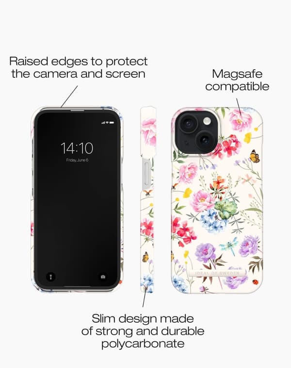 Printed Case MagSafe iPhone 13 / 14 / 16e Forever Flower