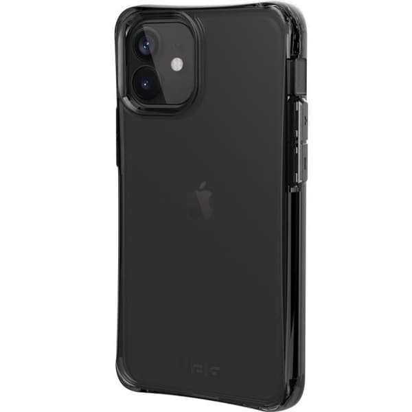 Coque - UAG - Plyo - iPhone 12 Mini - Ash Noir - Transparent - Militärstandarder