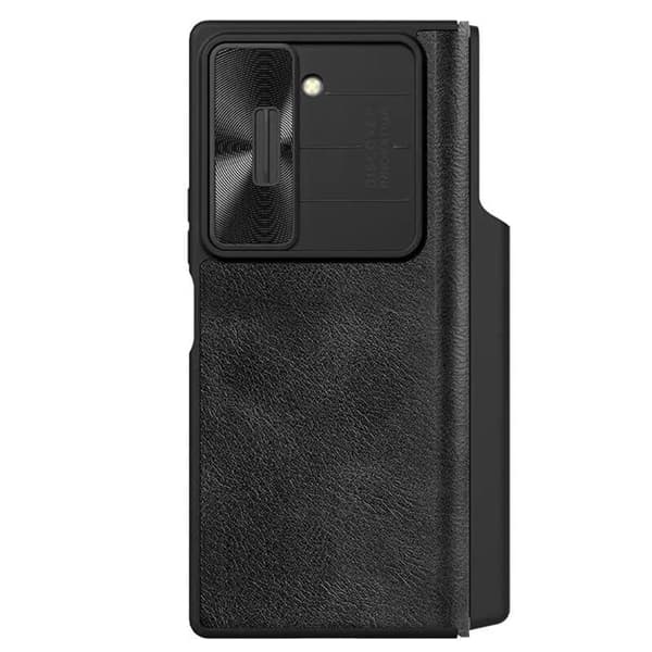 Nillkin - Qin Pro Läderfodral - Samsung Galaxy Z Fold6 - Svart