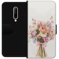 Miniatyrbillede 1 af 3: OnePlus 7 Pro Tegnebogsetui Mobilcover med farverig blomsterbuket i romantisk stil