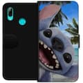 Miniatyrbild 1 av 3: Huawei P smart 2019 Plånboksfodral Stitch mobilskal med Palmer i söt vänskapsdesign