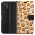 Miniatyrbillede 1 af 3: Samsung Galaxy A71 Tegnebogsetui Kawaii capybara mobilcover med flere søde figurer