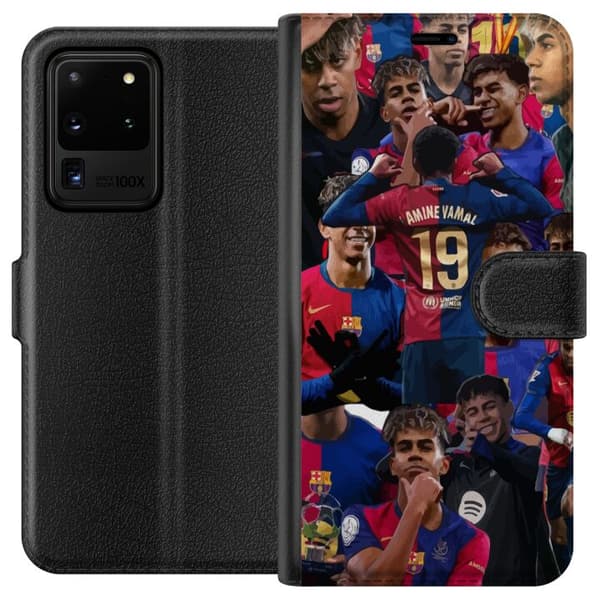 Samsung Galaxy S20 Ultra Lommeboketui Lamine Yamal mobildeksel for fotballfans