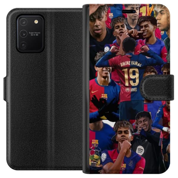 Samsung Galaxy S10 Lite Lompakkokotelo Lamine Yamal mobiilikotelo jalkapallofaneille