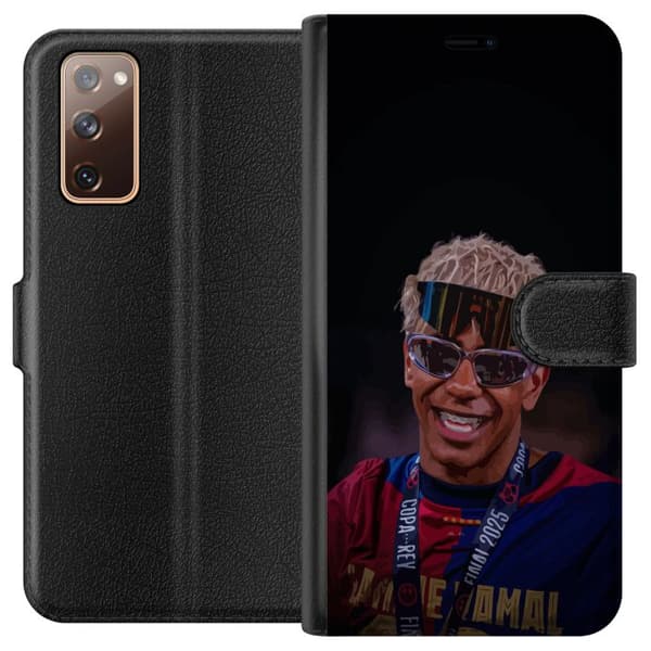 Samsung Galaxy S20 FE Lommeboketui Lamine Yamal mobildeksel i stilrent sportsdesign