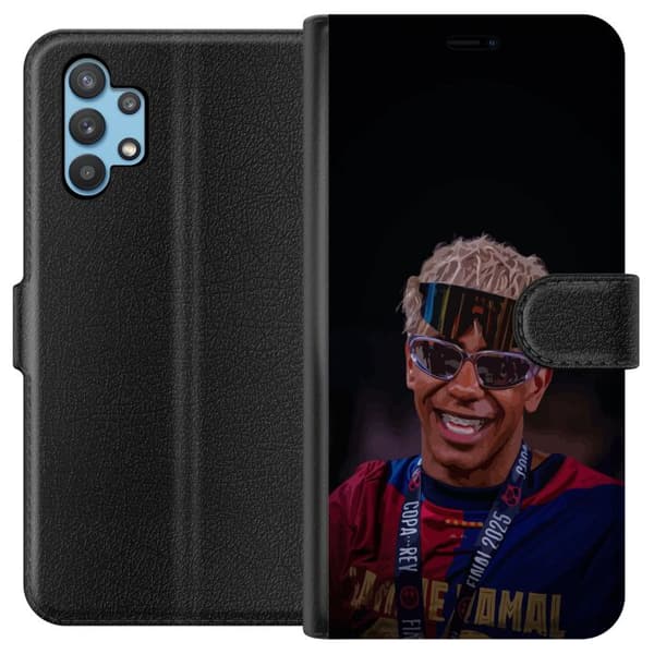 Samsung Galaxy A32 5G Lommeboketui Lamine Yamal mobildeksel i stilrent sportsdesign