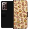 Miniatyrbilde 1 av 3: Samsung Galaxy Note20 Ultra Lommeboketui Kawaii capybara mobildeksel med flere søte figurer