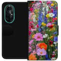 Miniatyrbild 1 av 3: Huawei nova 8 Pro Plånboksfodral Blommigt mobilskal med somrig äng och naturmotiv