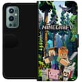 Pikkukuva 1 / 3: OnePlus 9 Pro Lompakkokotelo Minecraft-matkapuhelinkotelo metsällä ja pikselityylisillä hahmoilla