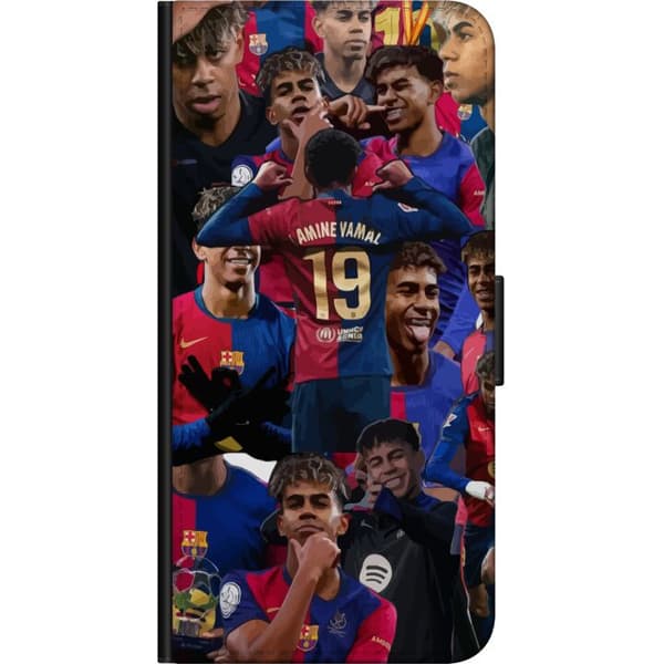 OnePlus 9 Pro Lompakkokotelo Lamine Yamal mobiilikotelo jalkapallofaneille