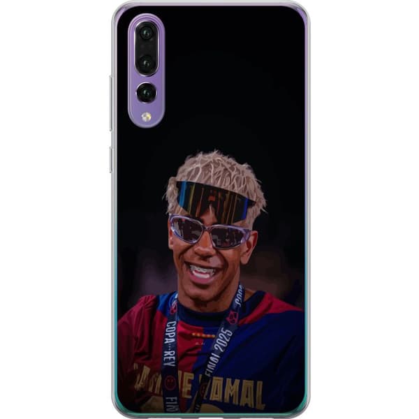 Huawei P20 Pro Gjennomsiktig deksel Lamine Yamal mobildeksel i stilrent sportsdesign