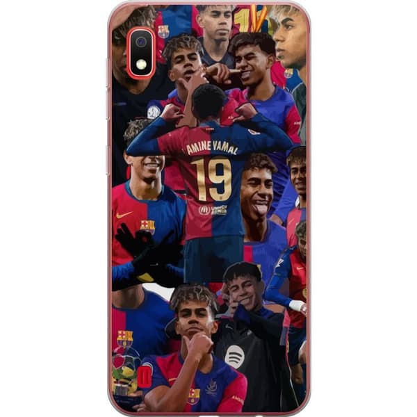 Samsung Galaxy A10 Gjennomsiktig deksel Lamine Yamal mobildeksel for fotballfans