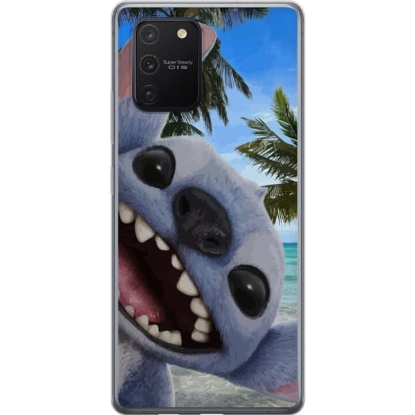 Samsung Galaxy S10 Lite Läpinäkyvä kuori Stitch-matkapuhelinkotelo, jossa on suloiset ystävyysmaalaukset.