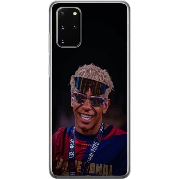 Samsung Galaxy S20+ Genomskinligt Skal Lamine Yamal mobilskal i stilren sportdesign
